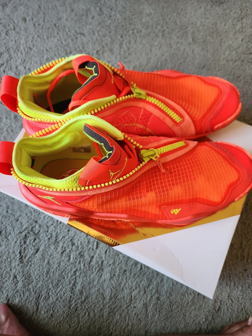 Size 14 - Air Jordan Why Not Zer0.6 Bright Crimson With Box